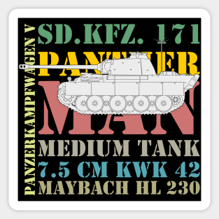 Pz-V Panther Sticker